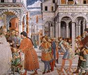 Scenes From the Life of St.Augustine, Benozzo Gozzoli